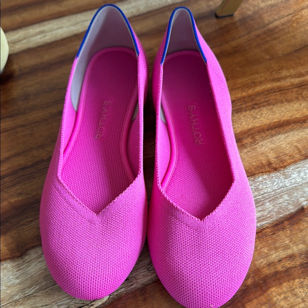 Rothy's Women's Pink Flats